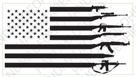 Rifle Flag Svg Free 290 File For Free