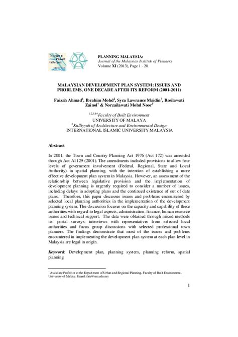 While malaysia is ranked the npe has served as the fundamental principle in the formulation of various educational plans in malaysia. (PDF) MALAYSIAN DEVELOPMENT PLAN SYSTEM: ISSUES AND ...