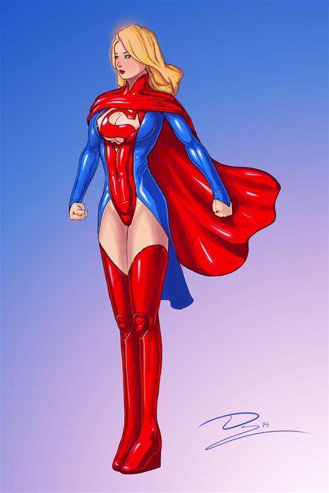 15 Sketch Supergirl Custom Pinup By Durandus On Deviantart