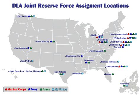 Defense Logistics Agency Hq Jointreserveforce Locations