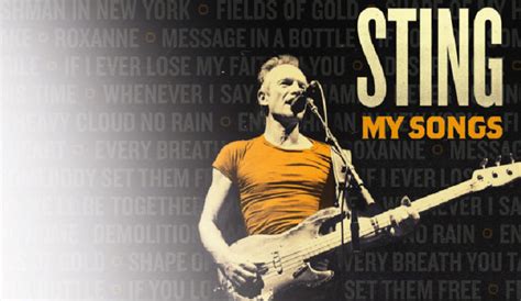 Sting Announces New Album ‘my Songs Totalntertainment