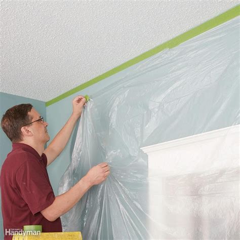 Finish your ceiling off with two coats of paint, trimming around the edges with a brush and filling in with the roller. 11 Tips on How to Remove a Popcorn Ceiling Faster and ...