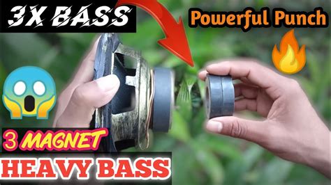 How To Increase Bass In Speakers Using Magnet 🔥 3x Bass 🔥 Electronic