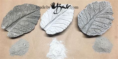 Compare Concrete Mixes for Crafting - Made By Barb - which concrete to use?