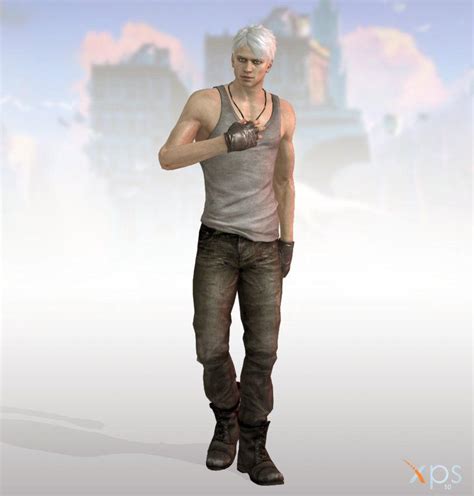 Dmc Dante White Hair No Coat Mod Xnalara By Danteace On Deviantart