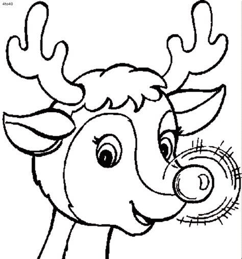 Free Rudolph Outline Cliparts Download Free Rudolph Outline Cliparts
