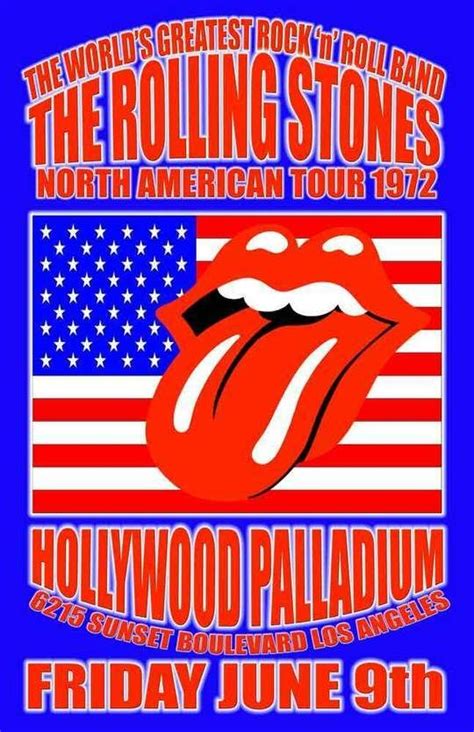 Music And Movie Posters Rolling Stones Poster Vintage Concert