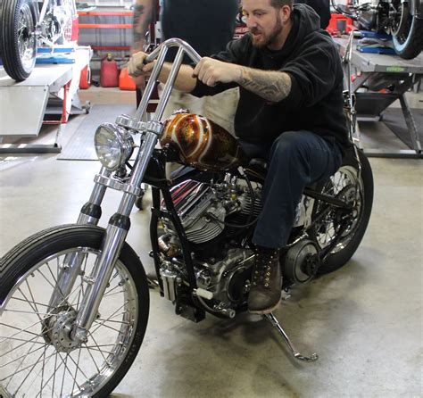 Restored Motorcycle Style Robs 53 Panhead Chop Get A Mild Change