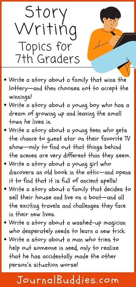 7th Grade Story Writing Ideas