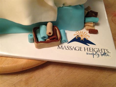 Cakecreated Massage Heights Massage Table Cake