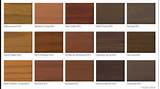 Photos of Behr Wood Stain Color Chart