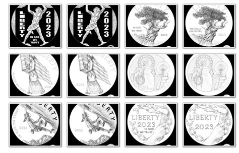 Ccac Releases Candidate Images Of 2023 American Liberty High Relief