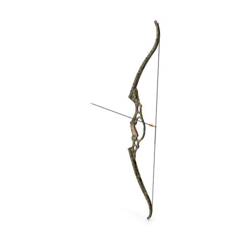 Recurve Bow And Arrow By Pixelsquid360 On Envato Elements