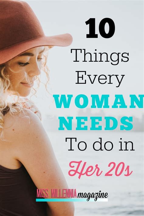 10 Things Every Women Needs To Do In Her 20s Ultimate Guide