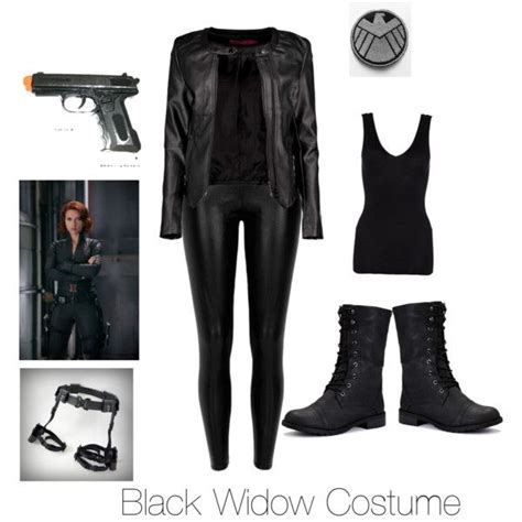 Diy Black Widow Costume Cosplay Black Widow Black Widow Diy Black