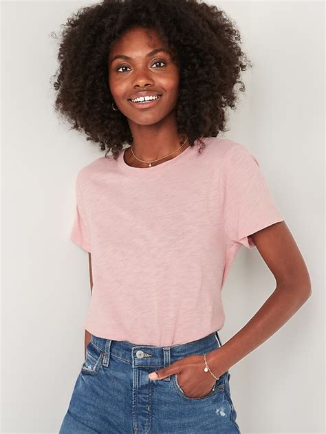 Old Navy Everywear Slub Knit T Shirt For Women