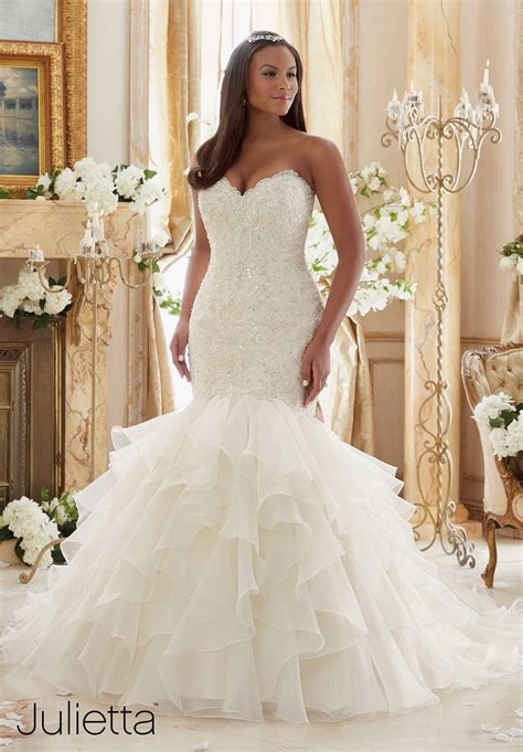 Plus Size Wedding Gowns Mori Lee Julietta Collection Pretty Pear