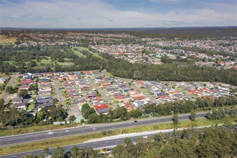 Aerial View Of The Suburb Of South Penrith In Greater Sydney In