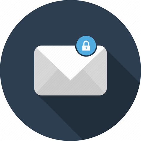 Encrypted Mail Email Envelope Letter Icon Download On Iconfinder