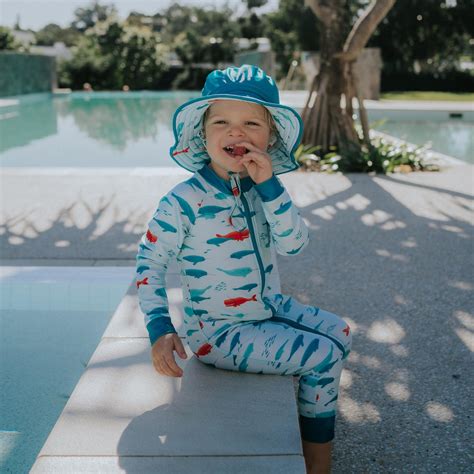 Ocean Buddies Full Length Baby And Toddler Sunsuit Pipi Swimwear