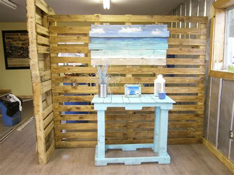 Pallet Wall Room Divider Diy Room Divider Room Divider Walls