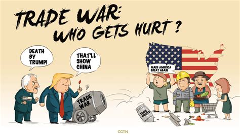 Editorial Cartoons On China Us Relations Cgtn