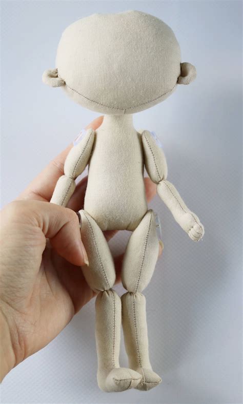 pdf-tutorial-doll-23cm-9-cloth-doll-pattern-sewing-pattern-rag-doll-pattern-soft-doll-pattern