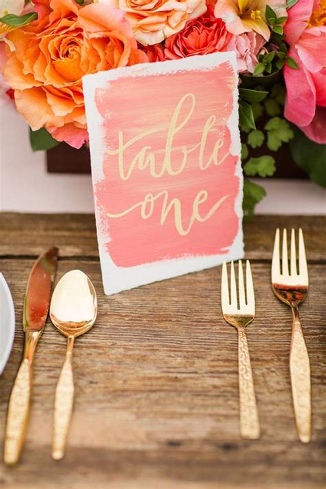 We will give you 115 crafty ideas how to arrange floral arrangements, coordinate runners and tablecloth with the rest, provide romantic lighting and create a pleasant atmosphere! Wedding Inspiration: Romantic Coral - Pretty Happy Love - Wedding Blog | Essense Designs Wedding ...