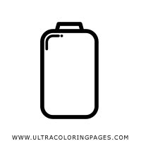 Supercoloring.com is a super fun for all ages: Empty Battery Coloring Page - Ultra Coloring Pages