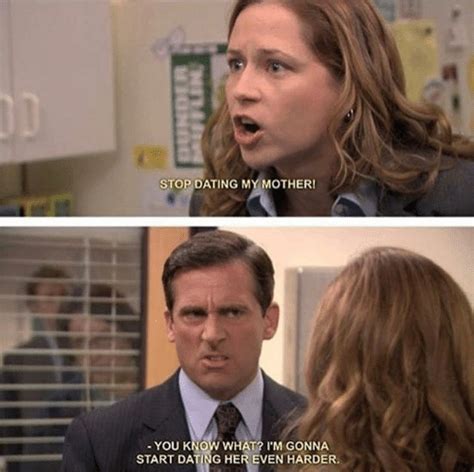 The Office Start Dating Her Even Harder Meme Generator Piñata Farms