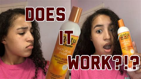 First Impressions Of Cantu Curl Activator Cream Youtube