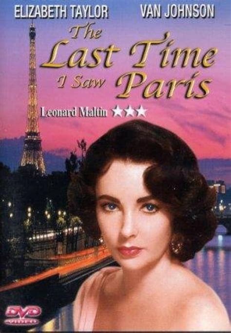 The Last Time I Saw Paris On Dvd With Van Johnson Romance