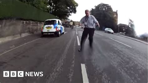 Edinburgh Road Rage Taxi Driver Caught On Camera Bbc News