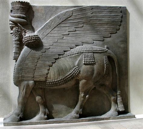 A Common Symbol Of The Assyrian Empire Is The Guardian Deity The