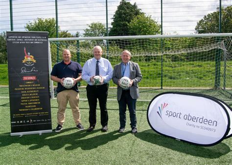Sport Aberdeen And Denis Law Legacy Trust Join Forces To Kickstart