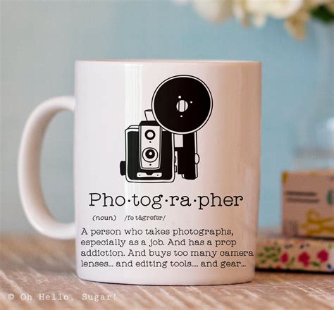 Photographer Mug Photography Mug Coffee Mug T Etsy