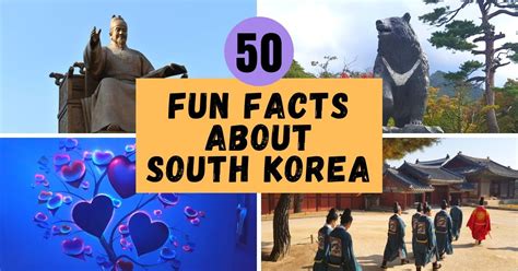 32 Fun Facts About South Korea Korea Travel Facts Abo