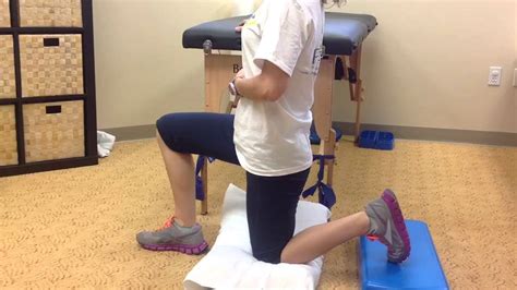 Half Kneeling Hip Flexor Stretch Pursuit Physical Therapy Youtube