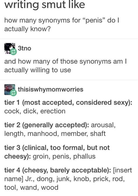 Whats The Funniest Tumblr Post Youve Seen About Sex Writing Romance Writing Dialogue