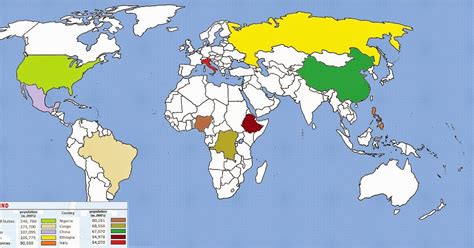 Anthropology Of Accord Map On Monday Ten Most Populous Christian Nations