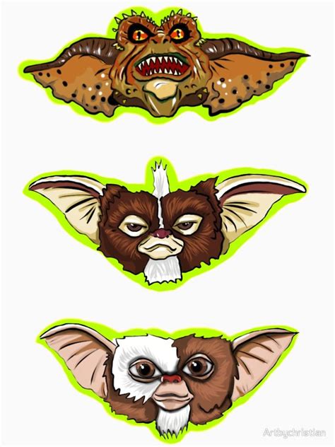 Gremlins Creature Trio Classic T Shirt By Artbychristian Gremlins