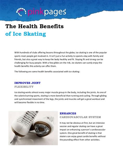 The Health Benefits Of Ice Skating