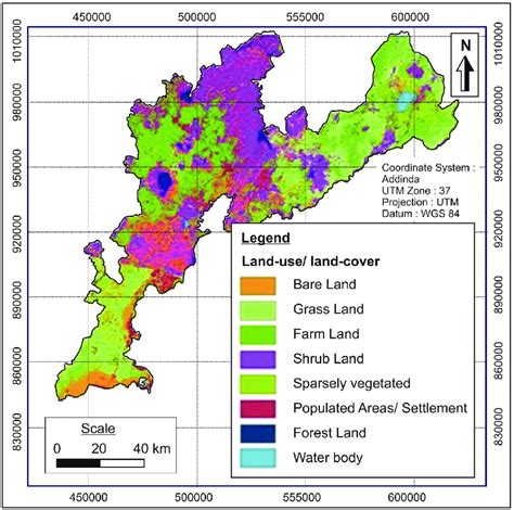 Land Use And Land Cover Map Download Scientific Diagram