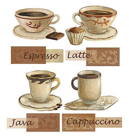 Maybe you would like to learn more about one of these? Coffee Decals for a Kitchen #coffee-themed-kitchen-decor ...