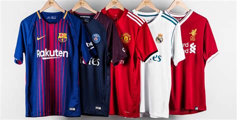 Top 5 Most Sold Football Shirts