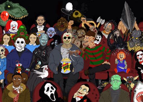 Horror Time By Popuche On Deviantart Horror Characters Horror Movie