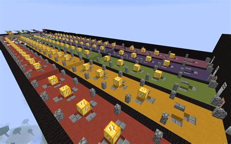Lucky Block Race Map 18 For The Pack Minecraft Map