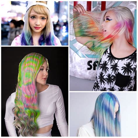 Tie Dye Hair Capelli Macchiati Ad Arte Glamourit