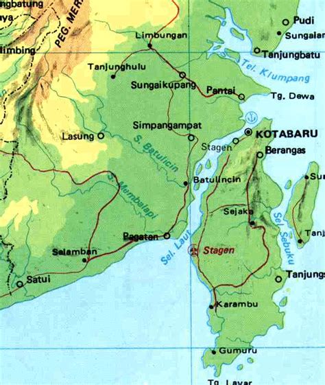Takjub Indonesia Peta Kota Kotabaru