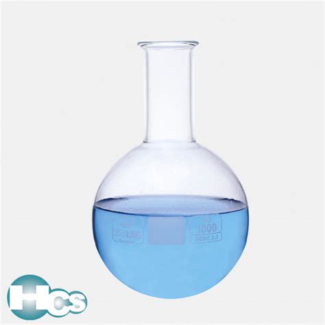 Round Bottom Flask Clear Glass Isolab Hcs Scientific And Chemical